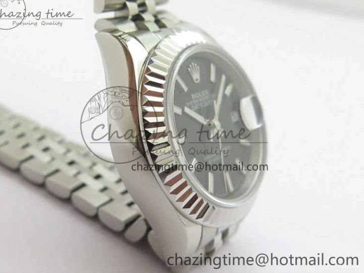 MiroTime 0301 HighPerformance Datejust 28mm 279174 SS BP Maker Best Edition Black Dial on SS Jubilee Bracelet ETA 2598